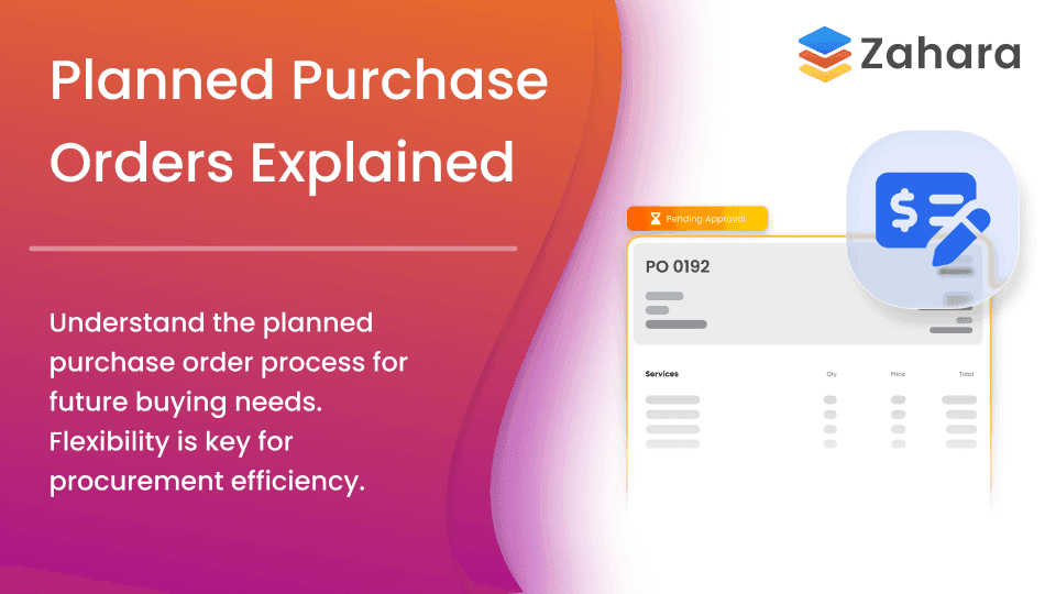 Planned Purchase Orders